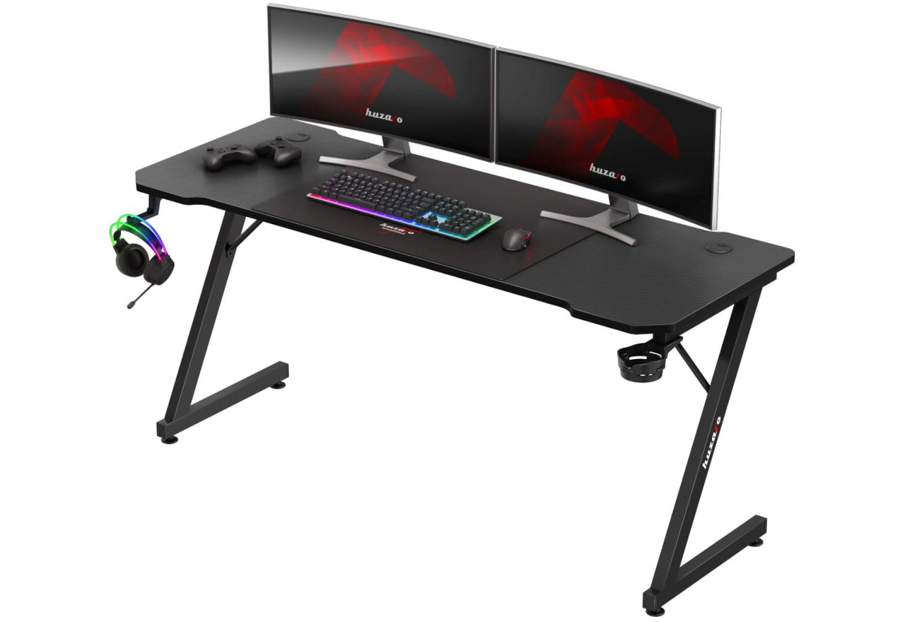 Huzaro Hero 4.8 Black - gaming desk Huzaro Hero 4.8 Black - gaming desk