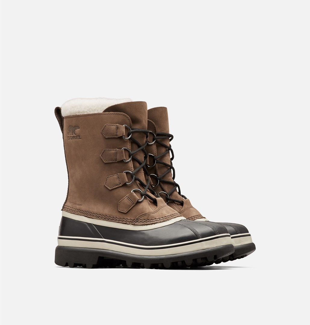 SOREL Caribou Boots Snow boots Male Brown SOREL Caribou Boots Snow boots Male Brown