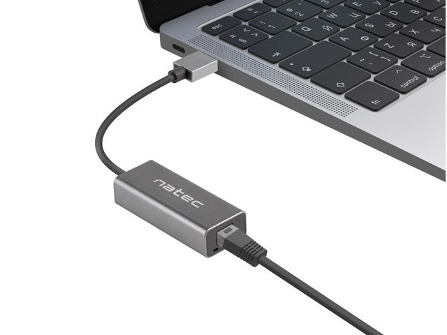 NATEC NETWORK CARD CRICKET USB 3.0 1X RJ45 NATEC NETWORK CARD CRICKET USB 3.0 1X RJ45