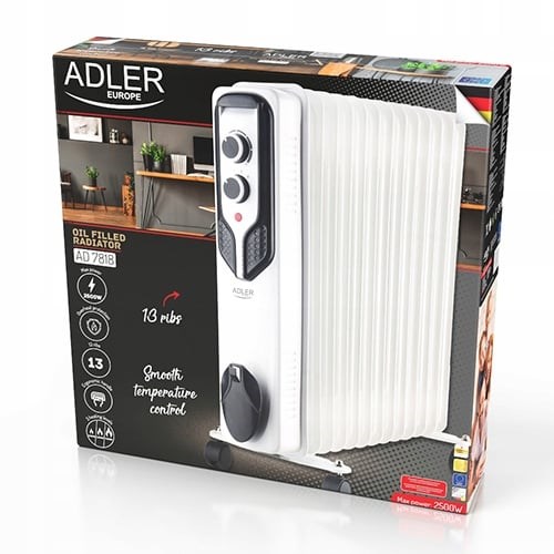 Oil heater ADLER AD 7818 13 fins Oil heater ADLER AD 7818 13 fins