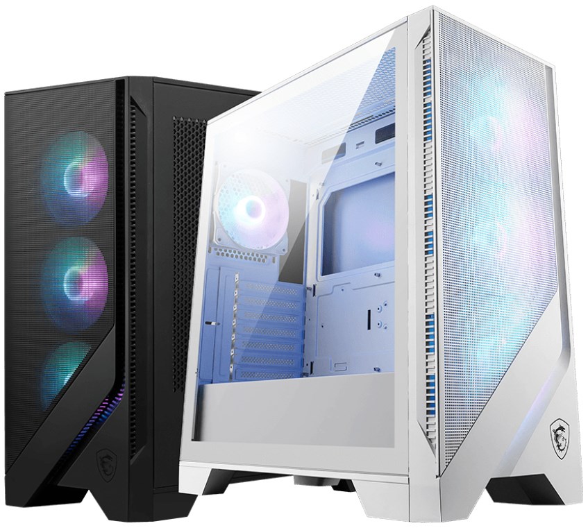 MSI MAG FORGE 320R AIRFLOW Micro Tower White MSI MAG FORGE 320R AIRFLOW Micro Tower White