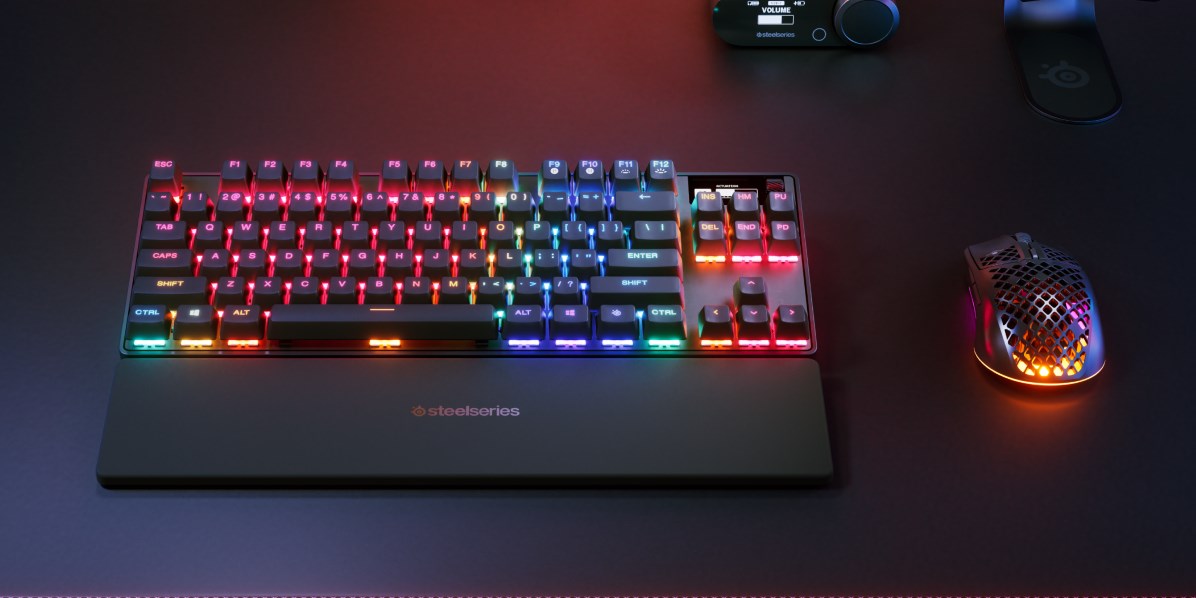 Steelseries APEX PRO TKL WIRELESS GEN 3 keyboard Gaming USB + RF Wireless + Bluetooth QWERTY UK International Black Steelseries APEX PRO TKL WIRELESS GEN 3 keyboard Gaming USB + RF Wireless + Bluetooth QWERTY UK International Black