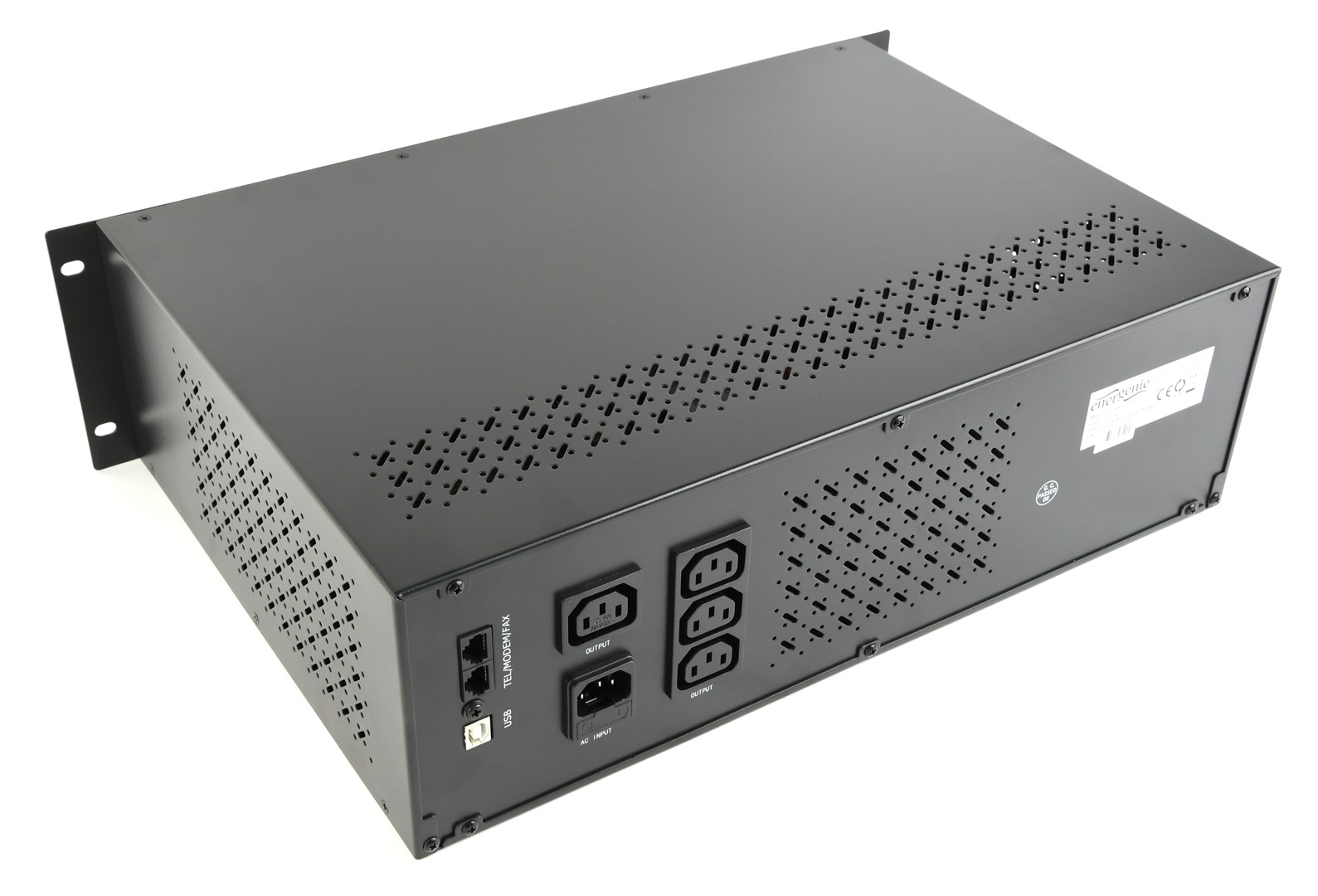 Gembird - Ups rack 19'' 3.4u 1500va, 4xiec 230v out, iec14 in,rj11, usb, lcd Line-Interactive 1.5 kVA 900 W 4 AC outlet(s) Gembird - Ups rack 19'' 3.4u 1500va, 4xiec 230v out, iec14 in,rj11, usb, lcd Line-Interactive 1.5 kVA 900 W 4 AC outlet(s)