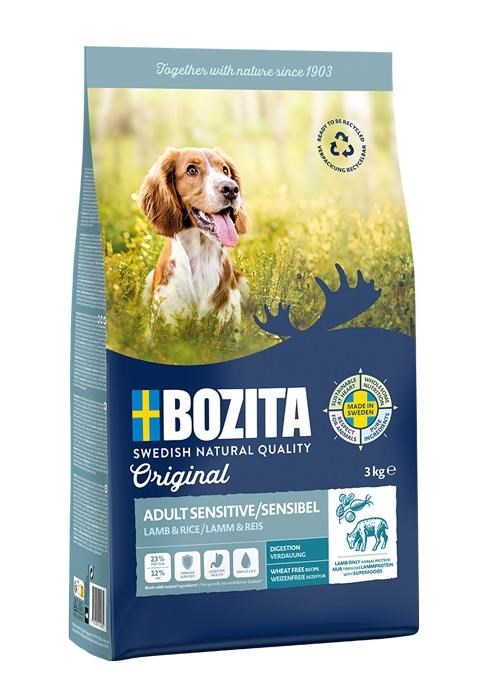 BOZITA Original Adult Sensitive Digestion Lamb - dry food for dogs - 3kg BOZITA Original Adult Sensitive Digestion Lamb - dry food for dogs - 3kg