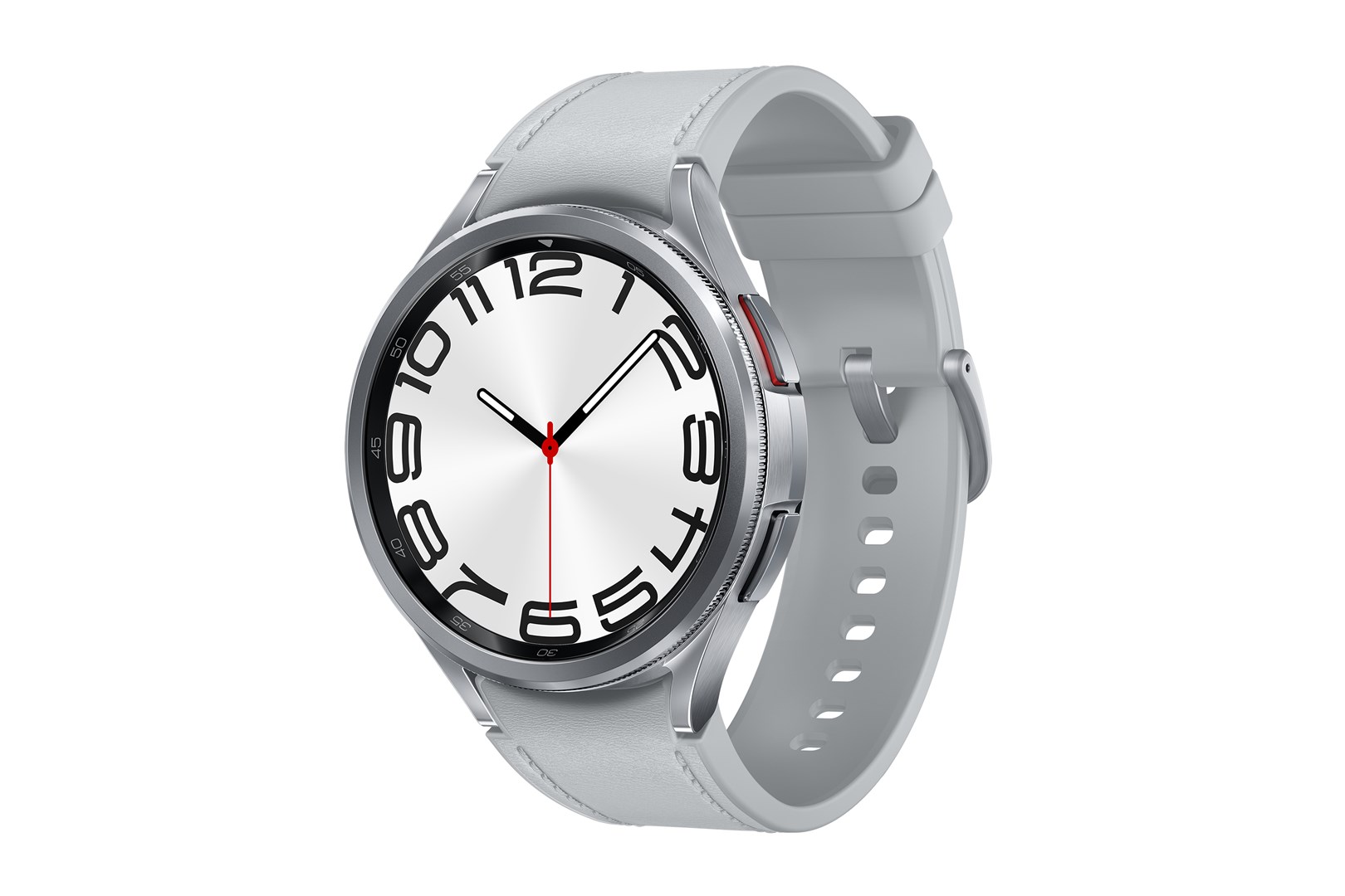 Samsung Galaxy Watch6 Classic 47 mm Digital Touchscreen Silver Samsung Galaxy Watch6 Classic 47 mm Digital Touchscreen Silver