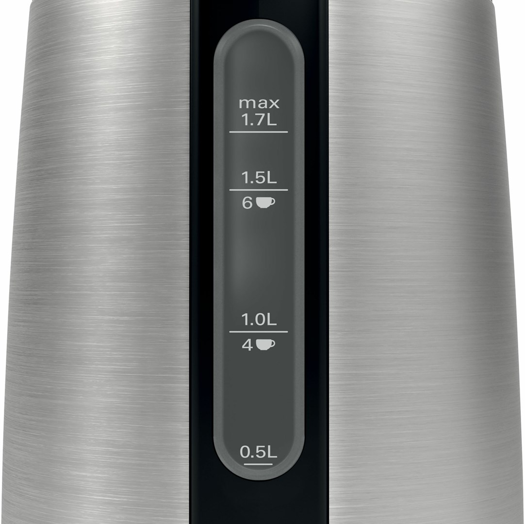 Bosch TWK3P420 electric kettle 1.7 L 2400 W Black, Stainless steel Bosch TWK3P420 electric kettle 1.7 L 2400 W Black, Stainless steel