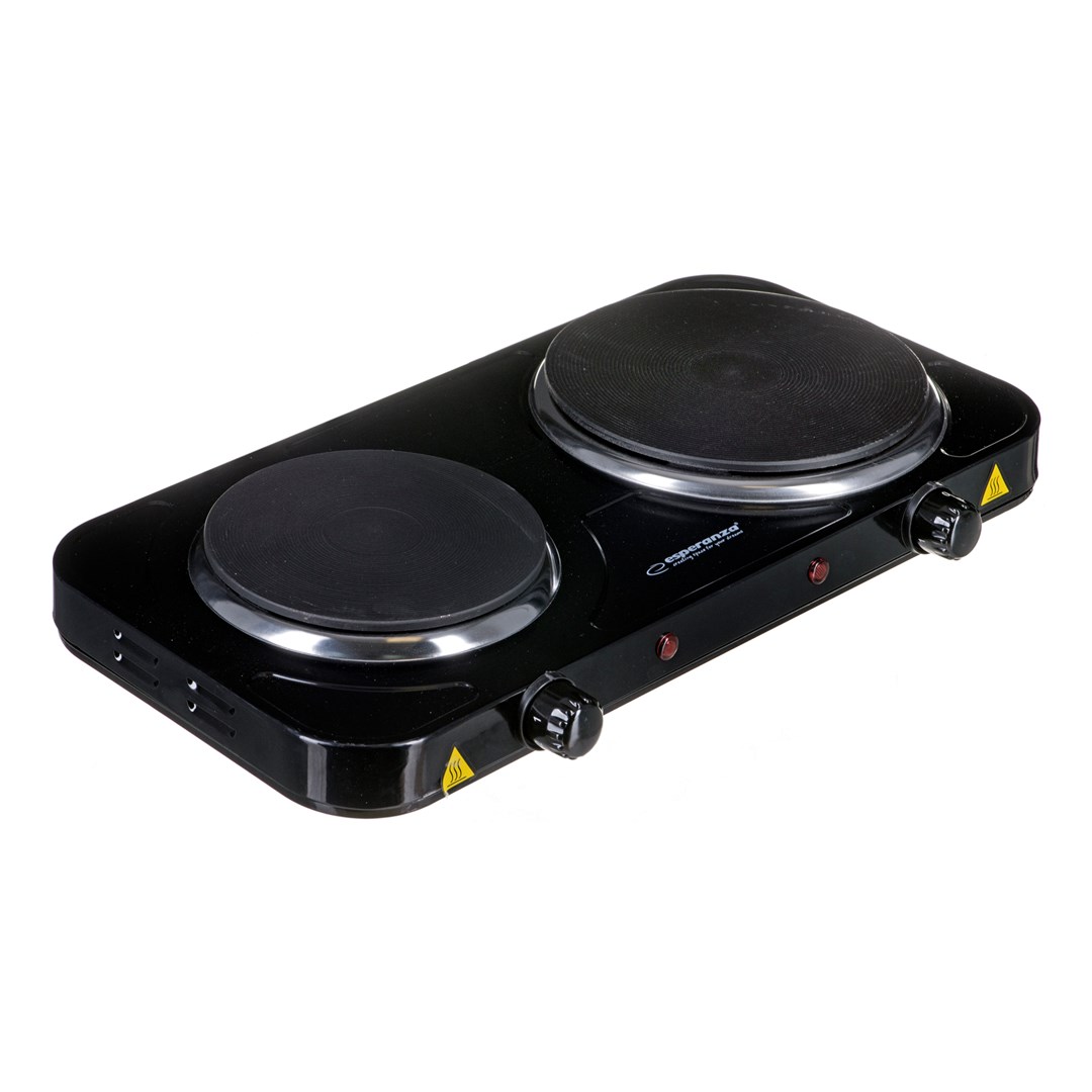 Esperanza EKH014K Electric Stove 2 zone (s), Black Esperanza EKH014K Electric Stove 2 zone (s), Black