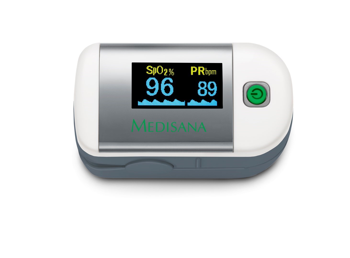 Medisana PM 100 heart rate monitor Finger Silver, White Medisana PM 100 heart rate monitor Finger Silver, White