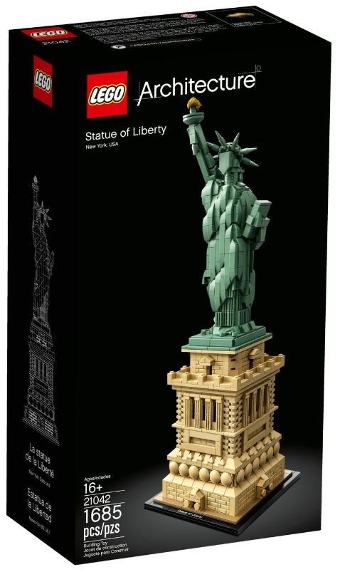 LEGO ARCHITECTURE 21042 STATUE OF LIBERTY LEGO ARCHITECTURE 21042 STATUE OF LIBERTY