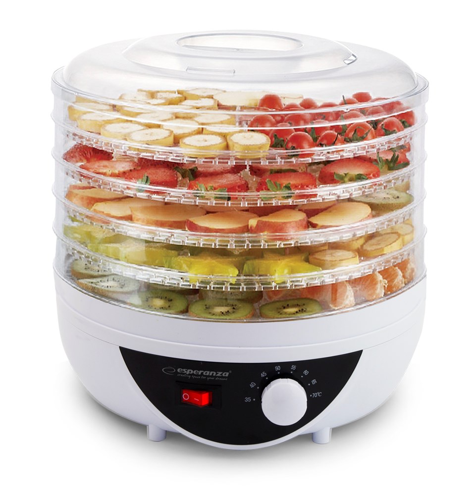 Esperanza EKD002 food dehydrator Black,Transparent,White 250 W Esperanza EKD002 food dehydrator Black,Transparent,White 250 W