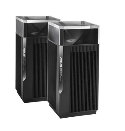 ASUS ZenWiFi Pro ET12 Tri-band (2.4 GHz / 5 GHz / 6 GHz) Wi-Fi 6E (802.11ax) Black 3 Internal ASUS ZenWiFi Pro ET12 Tri-band (2.4 GHz / 5 GHz / 6 GHz) Wi-Fi 6E (802.11ax) Black 3 Internal