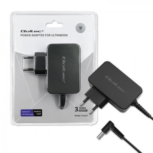 Qoltec 51033 power adapter/inverter Indoor 45 W Black Qoltec 51033 power adapter/inverter Indoor 45 W Black