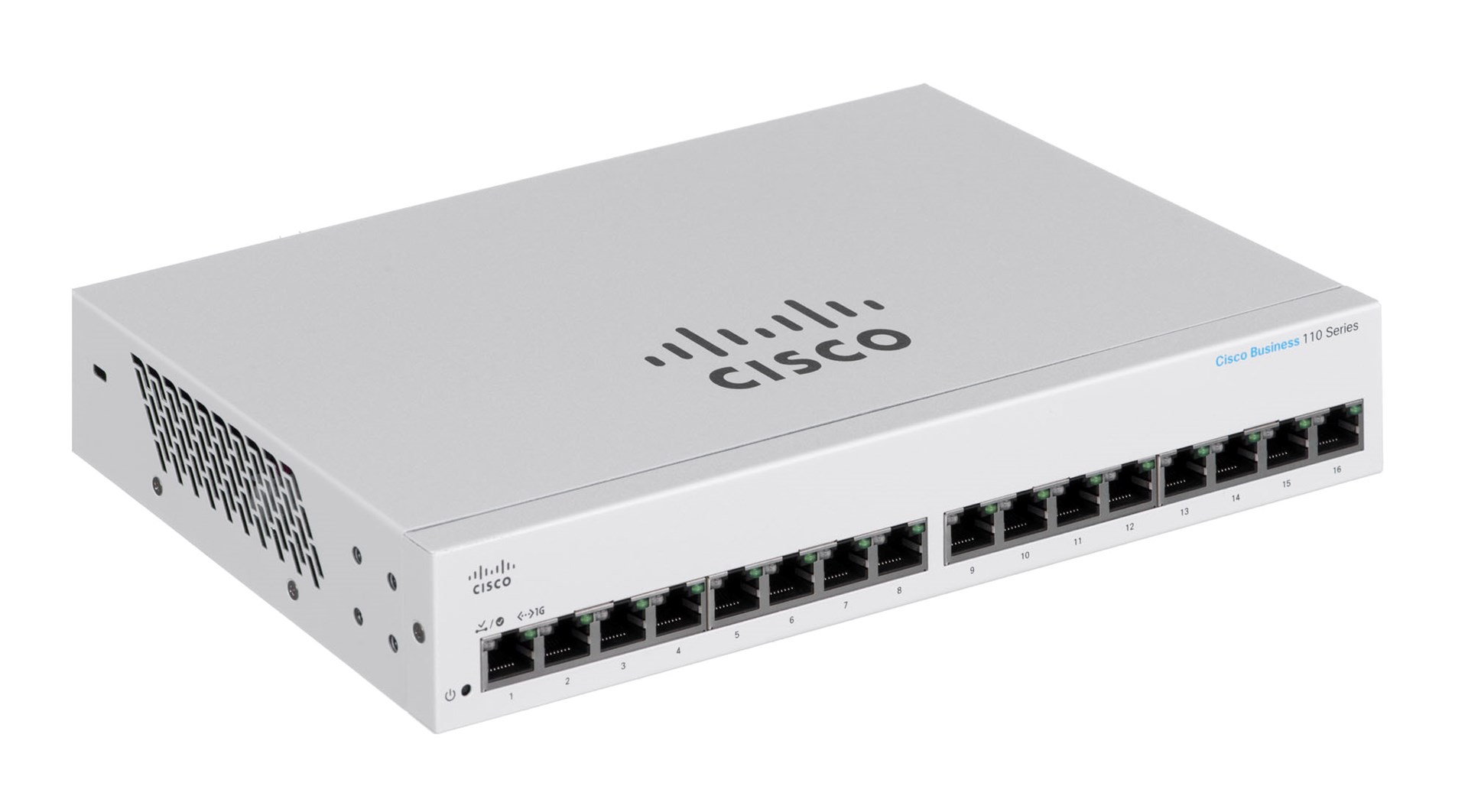 Cisco CBS110 Unmanaged L2 Gigabit Ethernet (10/100/1000) 1U Grey Cisco CBS110 Unmanaged L2 Gigabit Ethernet (10/100/1000) 1U Grey