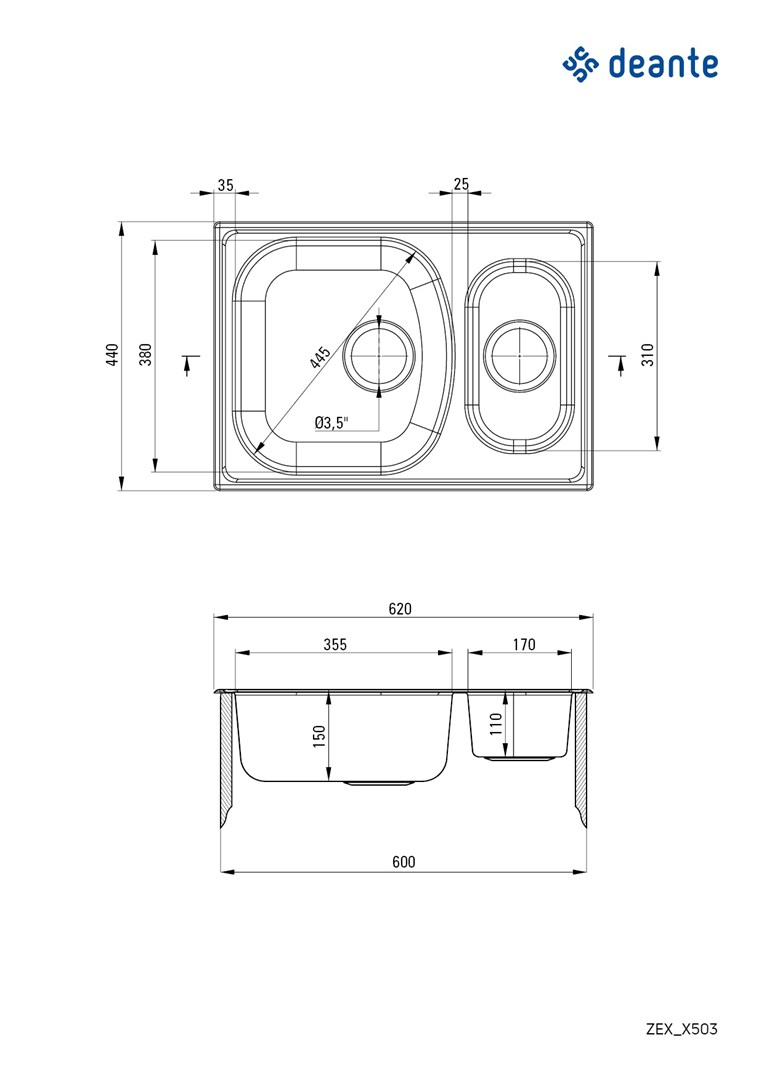1.5-bowl steel sink 1.5-bowl steel sink