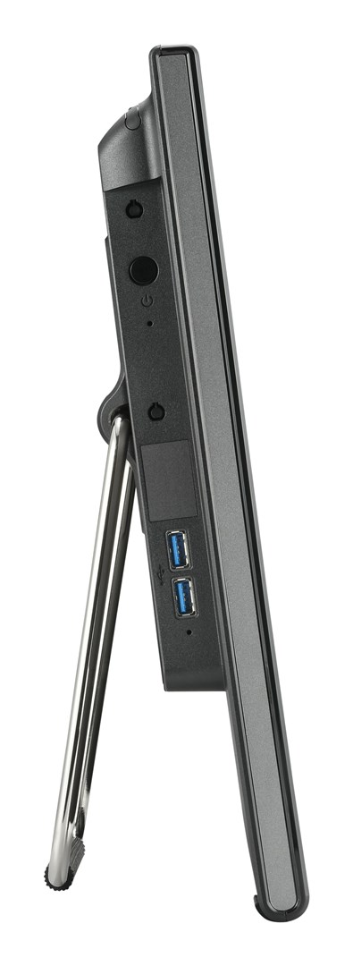 Shuttle All-In-One Barebone X50V9, 15.6" Single-Touch-Screen (resistive), Celeron 7305U, Wifi, IP54, fanless, 24/7 permanent operation Shuttle All-In-One Barebone X50V9, 15.6" Single-Touch-Screen (resistive), Celeron 7305U, Wifi, IP54, fanless, 24/7 permanent operation