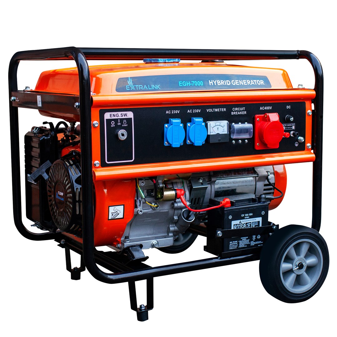 Extralink Power generator EGH-7000 hybrid, 7kW Extralink Power generator EGH-7000 hybrid, 7kW
