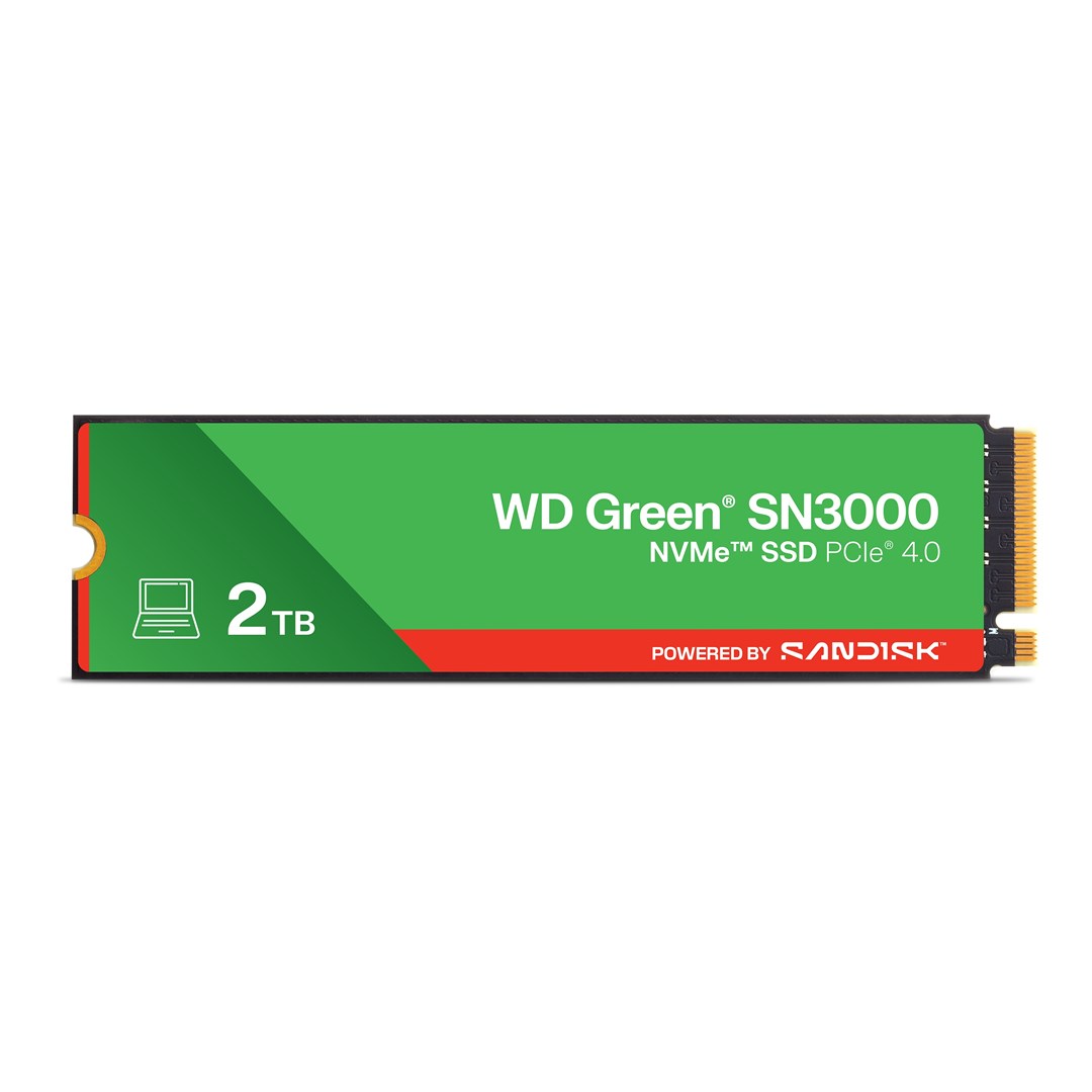 SanDisk SN3000 2 TB M.2 PCI Express 4.0 NVMe QLC 3D NAND SanDisk SN3000 2 TB M.2 PCI Express 4.0 NVMe QLC 3D NAND