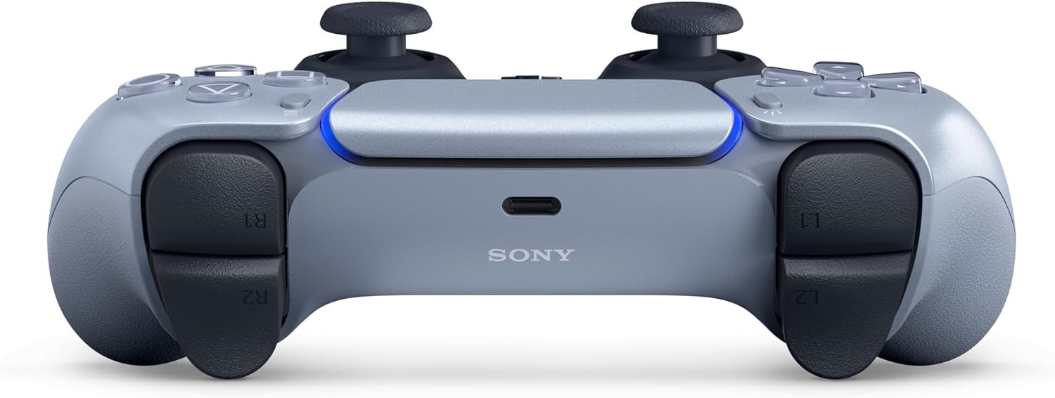 Wireless controller Sony PlayStation 5 DualSense gamepad Sterling Silver Wireless controller Sony PlayStation 5 DualSense gamepad Sterling Silver