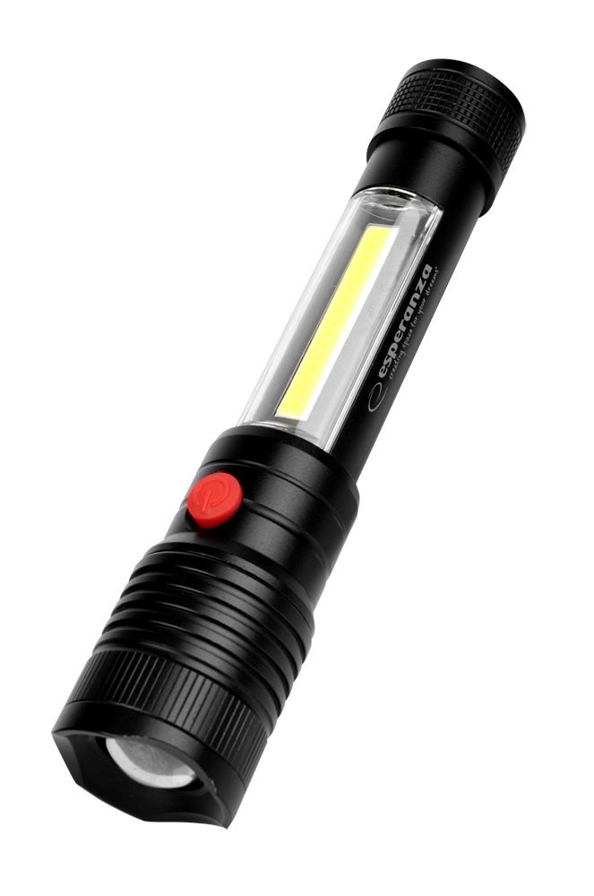 Esperanza Apate Black Hand flashlight LED Esperanza Apate Black Hand flashlight LED