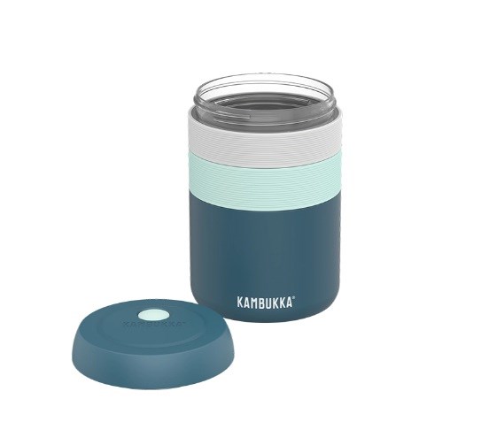 Kambukka Bora Lunch box thermos 600 ml - Blue Kambukka Bora Lunch box thermos 600 ml - Blue