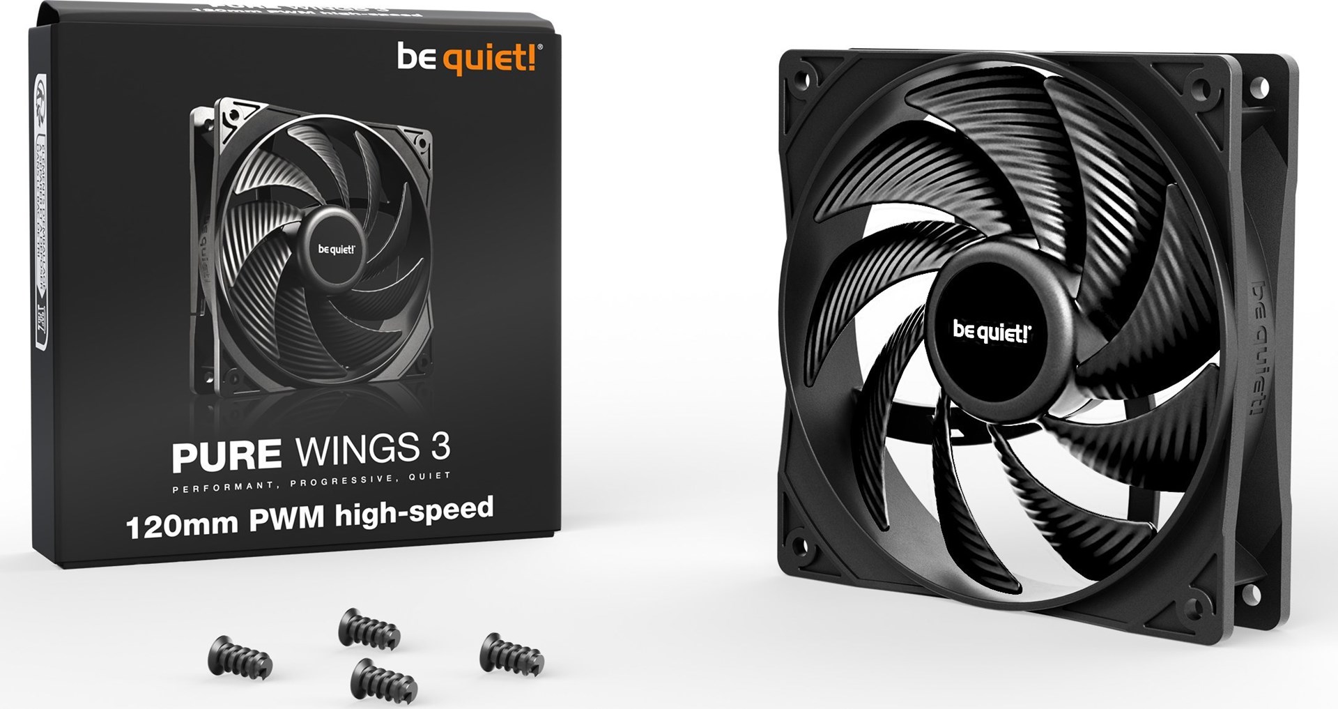 Fan Be Quiet! Pure Wings 3 120mm PWM high-speed Fan Be Quiet! Pure Wings 3 120mm PWM high-speed