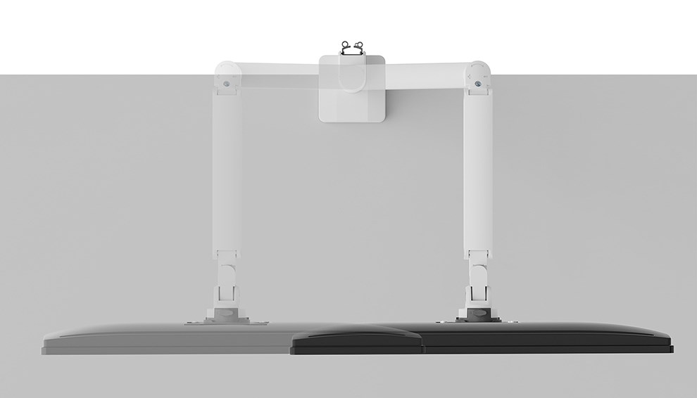 Neomounts DS70-250WH1 Monitor arm 17-35" - gas spring - Topfix - 180°-stop Neomounts DS70-250WH1 Monitor arm 17-35" - gas spring - Topfix - 180°-stop