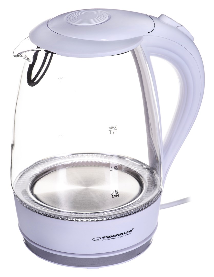 Esperanza EKK011W Electric kettle 1.7 L White, Multicolor 2200 W Esperanza EKK011W Electric kettle 1.7 L White, Multicolor 2200 W