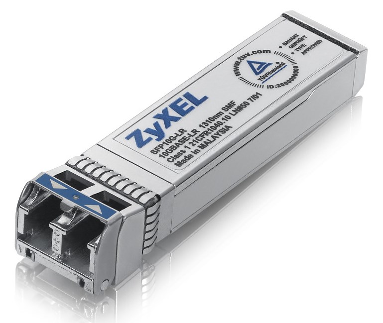 Zyxel SFP10G-LR network transceiver module Fiber optic 10000 Mbit/s SFP+ 1310 nm Zyxel SFP10G-LR network transceiver module Fiber optic 10000 Mbit/s SFP+ 1310 nm