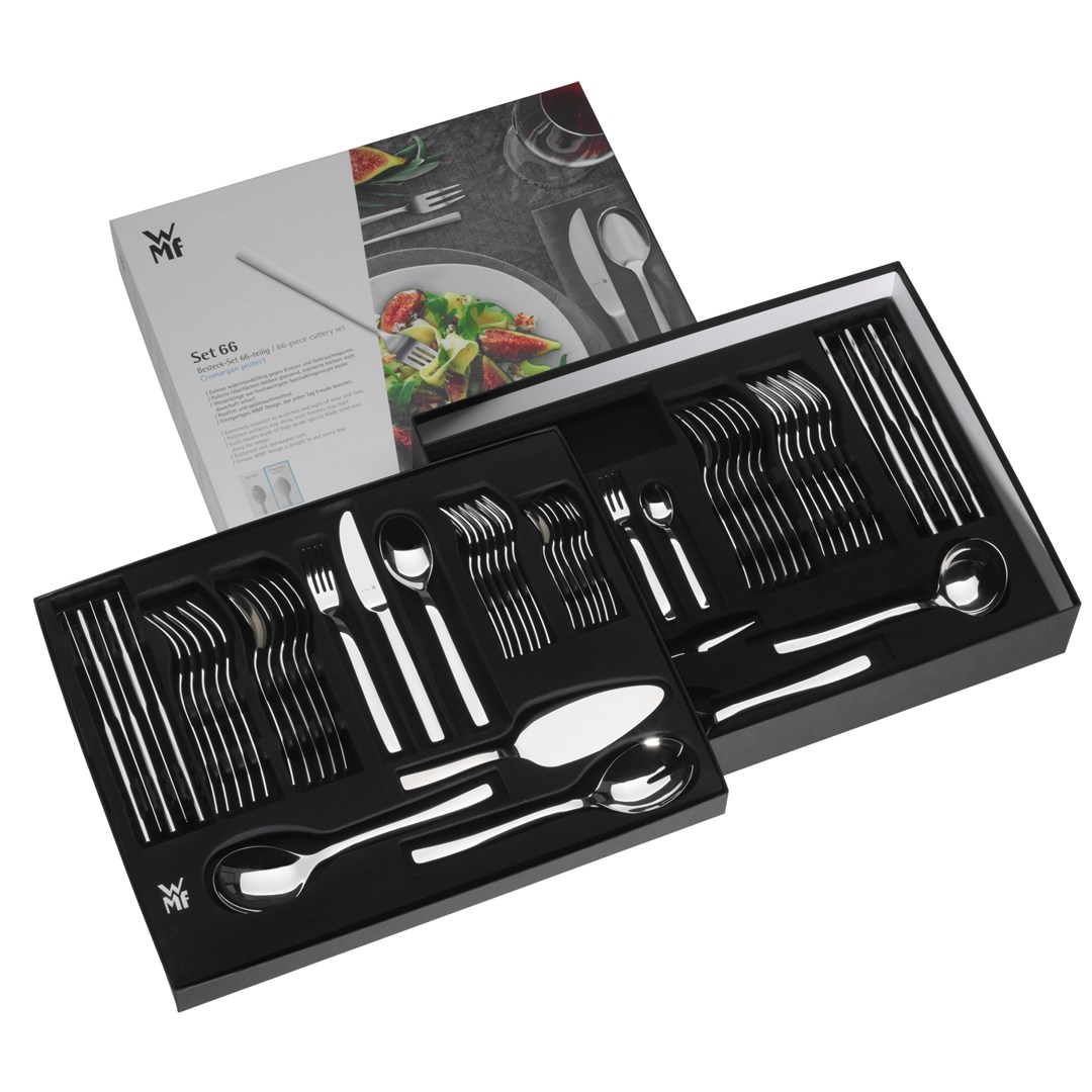WMF Corvo 1158006331 flatware set 66 pc(s) Stainless steel WMF Corvo 1158006331 flatware set 66 pc(s) Stainless steel
