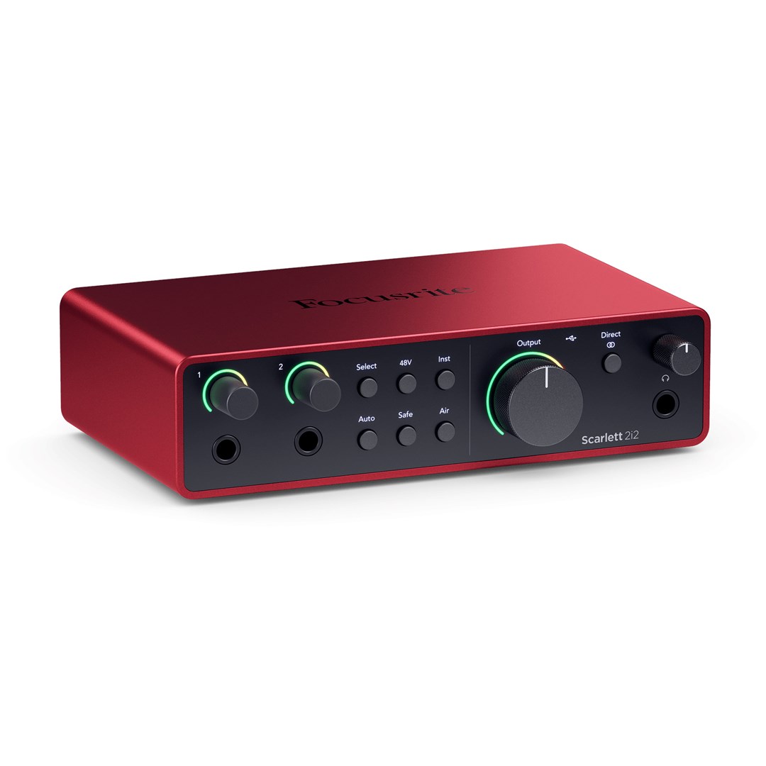 Focusrite Scarlett 2i2 USB-C 4th Gen - audio interface Focusrite Scarlett 2i2 USB-C 4th Gen - audio interface