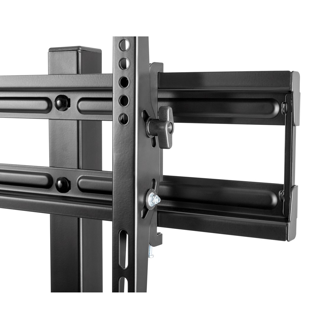 Maclean MC-865 Professional Modern TV Floor Stand with a Shelf for 37" - 70" Screens, max load 40kg, max VESA 600x400, Adjustable height, TV Entertainment Station Maclean MC-865 Professional Modern TV Floor Stand with a Shelf for 37" - 70" Screens, max load 40kg, max VESA 600x400, Adjustable height, TV Entertainment Station