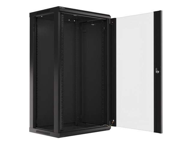 Lanberg WF01-6422-10B rack cabinet 22U Wall mounted rack Black Lanberg WF01-6422-10B rack cabinet 22U Wall mounted rack Black