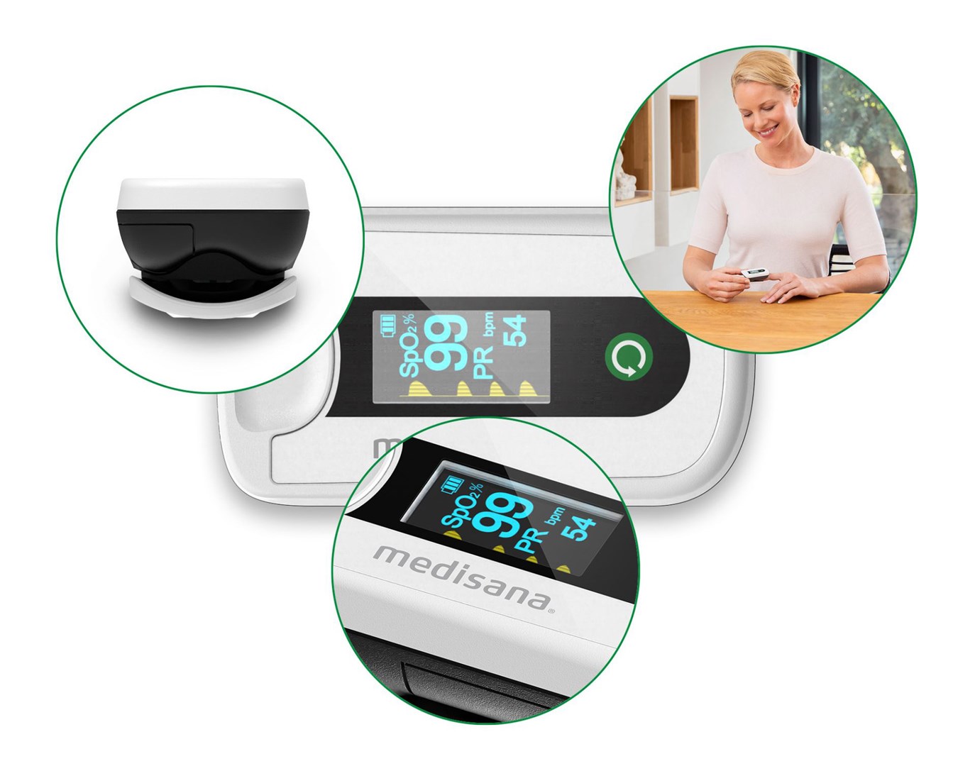 Medisana PM 180 pulse oximeter Medisana PM 180 pulse oximeter