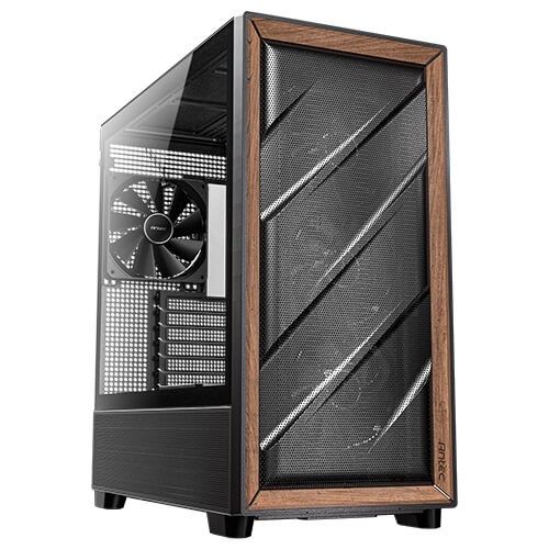 Antec FLUX Midi Tower case black retail Antec FLUX Midi Tower case black retail