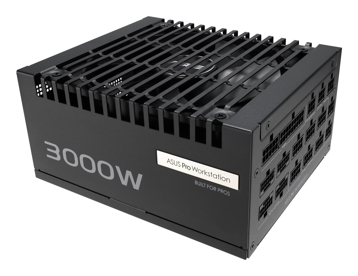 ASUS ASUS-PRO-WS-3000P power supply unit 3000 W 20+4 pin ATX ATX Black ASUS ASUS-PRO-WS-3000P power supply unit 3000 W 20+4 pin ATX ATX Black
