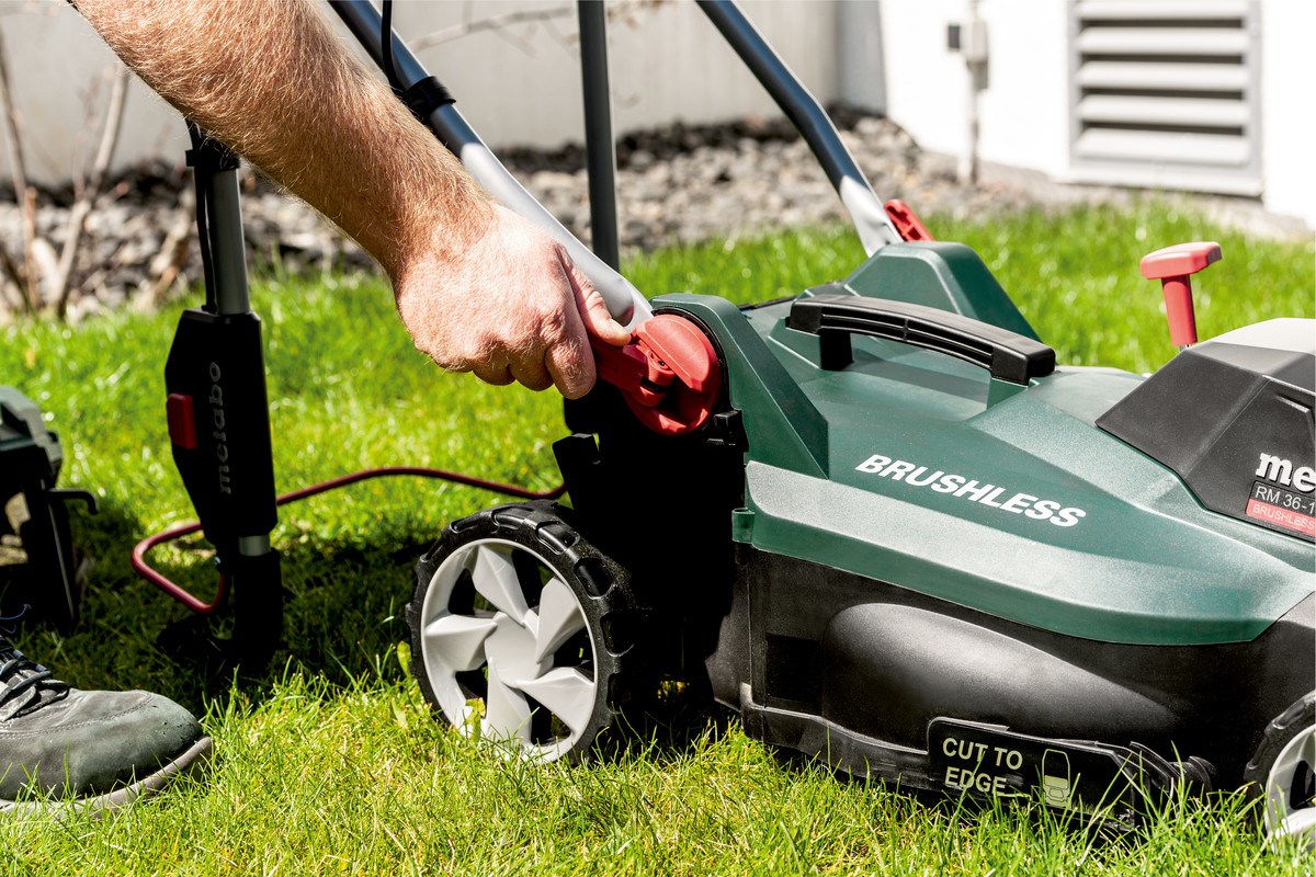 Metabo RM 36-18 LTX BL 36 Akku-Rasenmä Metabo RM 36-18 LTX BL 36 Akku-Rasenmä