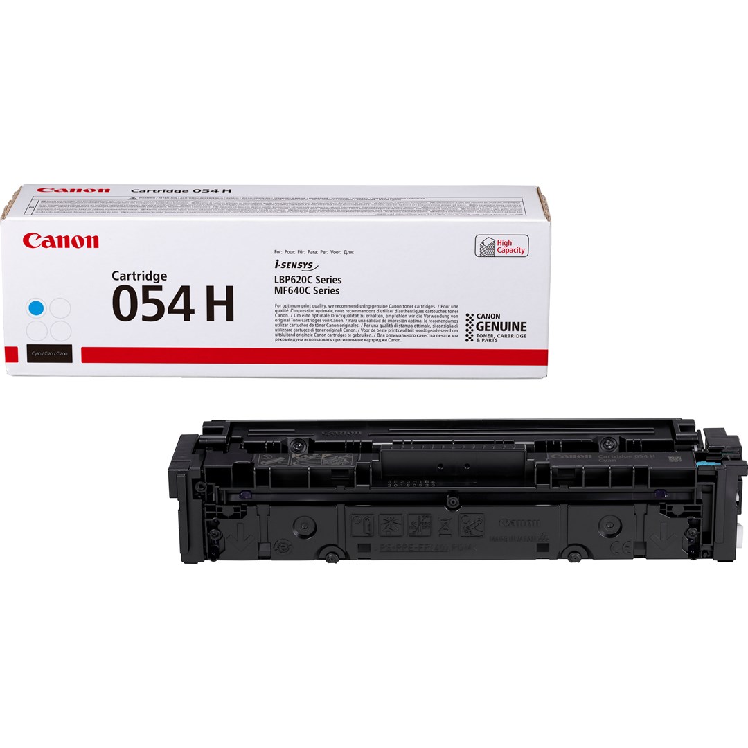 Canon 054 H High Yield Toner Cartridge, Cyan Canon 054 H High Yield Toner Cartridge, Cyan