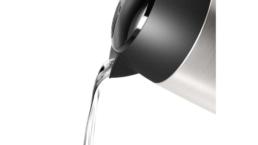 Bosch TWK3P420 electric kettle 1.7 L 2400 W Black, Stainless steel Bosch TWK3P420 electric kettle 1.7 L 2400 W Black, Stainless steel