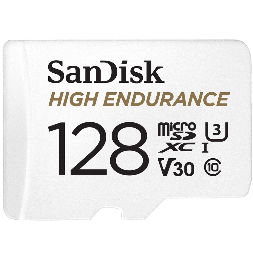 SanDisk High Endurance 128 GB MicroSDXC UHS-I Class 10 SanDisk High Endurance 128 GB MicroSDXC UHS-I Class 10