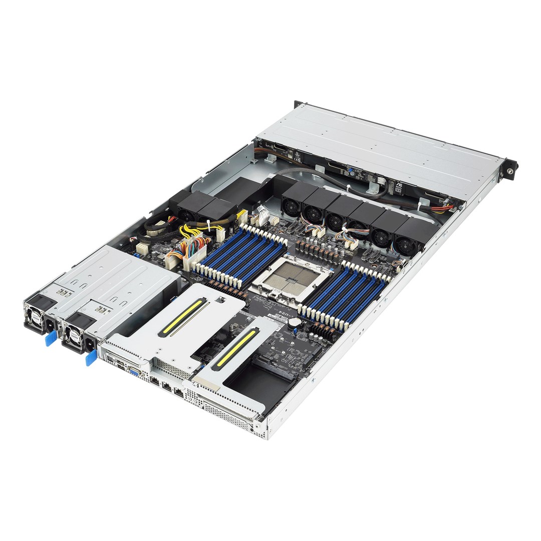 Asus Rack (1U) RS501A-E12-RS4 AMD Epyc 9005/9004 Asus Rack (1U) RS501A-E12-RS4 AMD Epyc 9005/9004