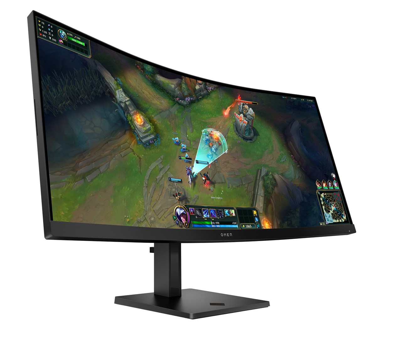 HP OMEN 34 inch WQHD 180Hz Curved Gaming Monitor - 34c G2 HP OMEN 34 inch WQHD 180Hz Curved Gaming Monitor - 34c G2