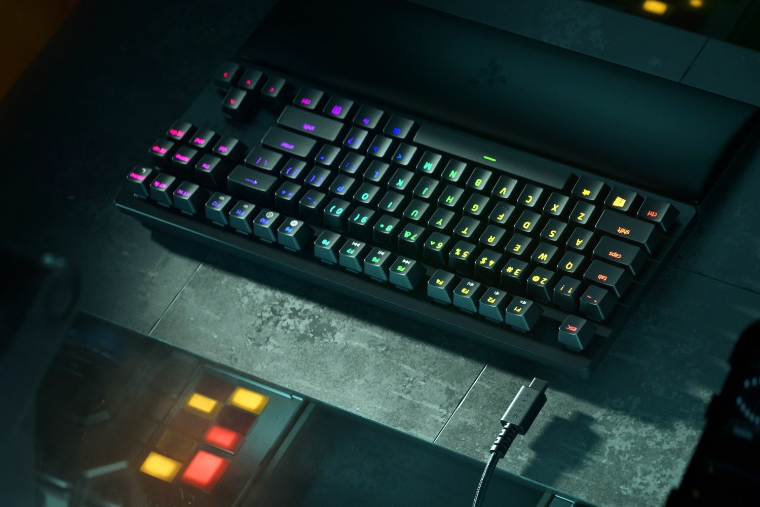 Razer Huntsman V2 Gaming Keyboard, TKL Razer Huntsman V2 Gaming Keyboard, TKL