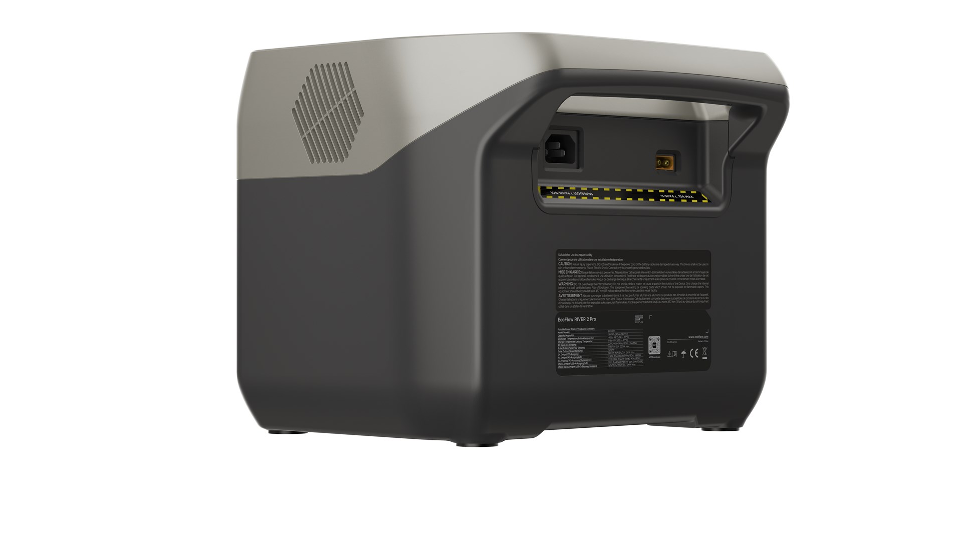 EcoFlow River 2 Pro portable power station Lithium Iron Phosphate (LiFePO4) 800 W 7.8 kg EcoFlow River 2 Pro portable power station Lithium Iron Phosphate (LiFePO4) 800 W 7.8 kg
