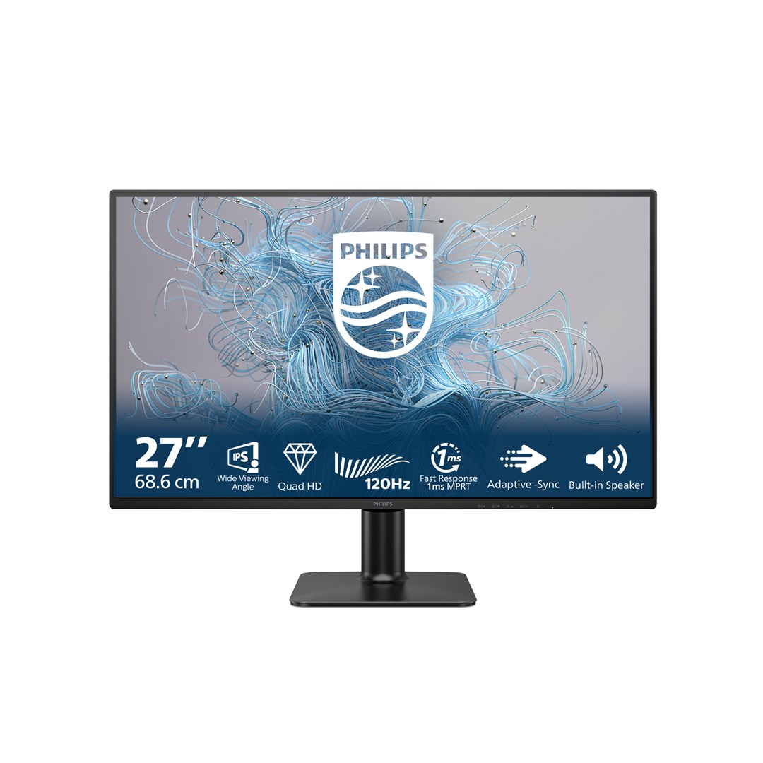 Philips 2000 series 27E2N2500/00 computer monitor 68.6 cm (27") 2560 x 1440 pixels Quad HD LCD Black Philips 2000 series 27E2N2500/00 computer monitor 68.6 cm (27") 2560 x 1440 pixels Quad HD LCD Black