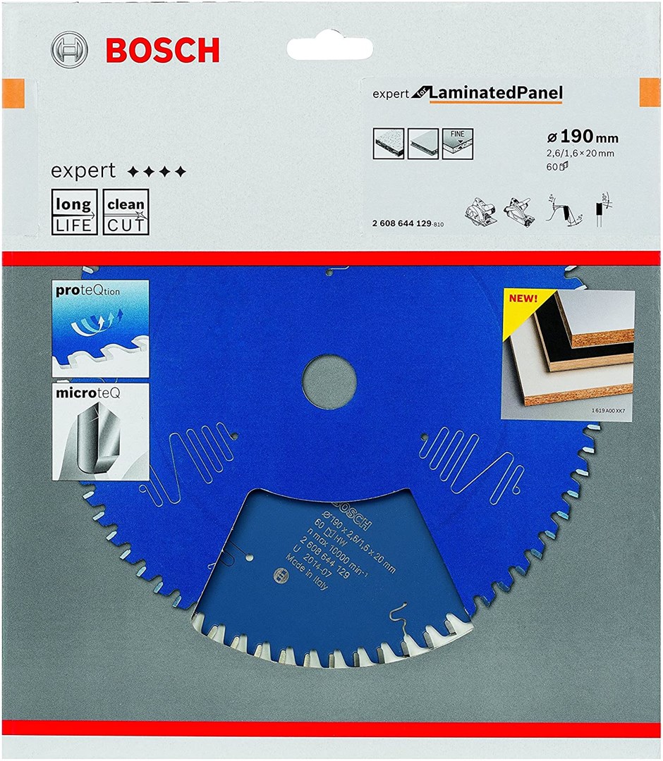Bosch 2608644129 circular saw blade 20.3 cm 1 pc(s) Bosch 2608644129 circular saw blade 20.3 cm 1 pc(s)