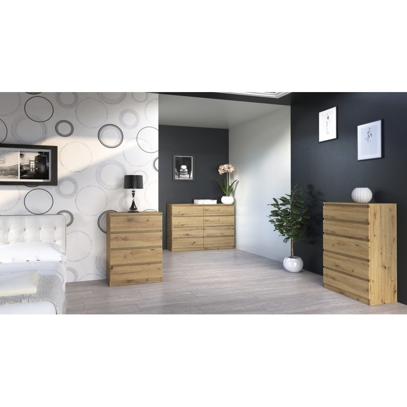 Topeshop M8 120 ARTISAN chest of drawers Topeshop M8 120 ARTISAN chest of drawers