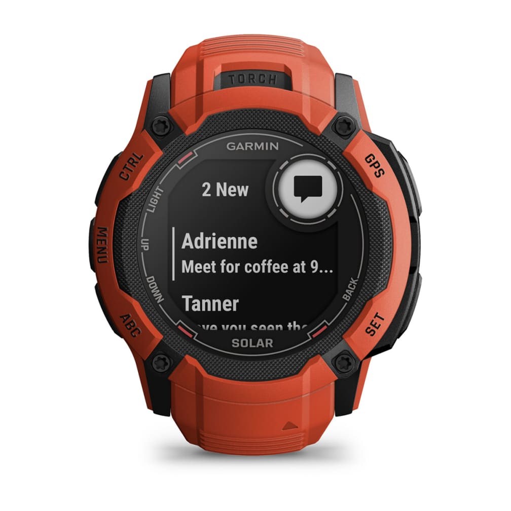 Garmin Instinct 2X Solar 2.79 cm (1.1") MIP 50 mm Digital 176 x 176 pixels Touchscreen Red GPS (satellite) Garmin Instinct 2X Solar 2.79 cm (1.1") MIP 50 mm Digital 176 x 176 pixels Touchscreen Red GPS (satellite)