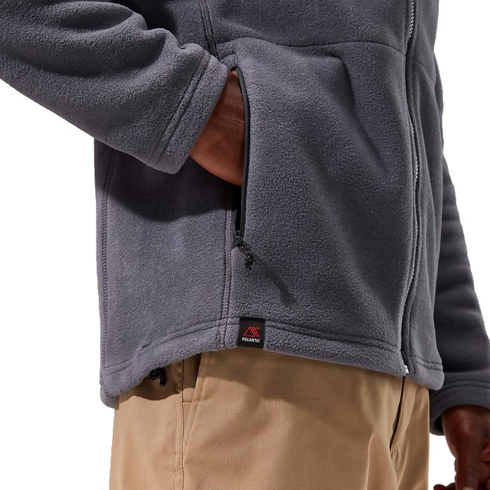 BERGHAUS Prism InterActive Polartec® Jacket - men's fleece jacket, size L (grey) BERGHAUS Prism InterActive Polartec® Jacket - men's fleece jacket, size L (grey)