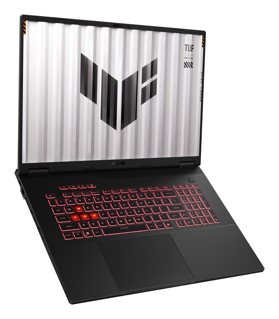 ASUS TUF Gaming A18 FA808UH-S8021 AMD Ryzen™ 7 260 Laptop 45.7 cm (18") WUXGA 16 GB DDR5-SDRAM 512 GB SSD NVIDIA GeForce RTX 5050 Wi-Fi 6E (802.11ax) Black, Grey ASUS TUF Gaming A18 FA808UH-S8021 AMD Ryzen™ 7 260 Laptop 45.7 cm (18") WUXGA 16 GB DDR5-SDRAM 512 GB SSD NVIDIA GeForce RTX 5050 Wi-Fi 6E (802.11ax) Black, Grey