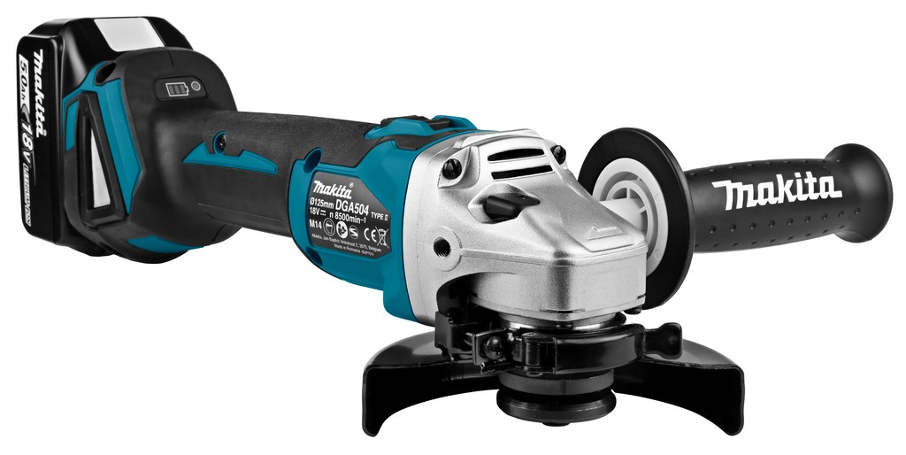 Makita DGA504RTJ angle grinder 12.5 cm 8500 RPM 2.5 kg Makita DGA504RTJ angle grinder 12.5 cm 8500 RPM 2.5 kg